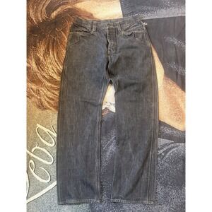 Triple Aught Design Men Faded Black Casual Outdoor Denim Jeans Made In USA 32x34